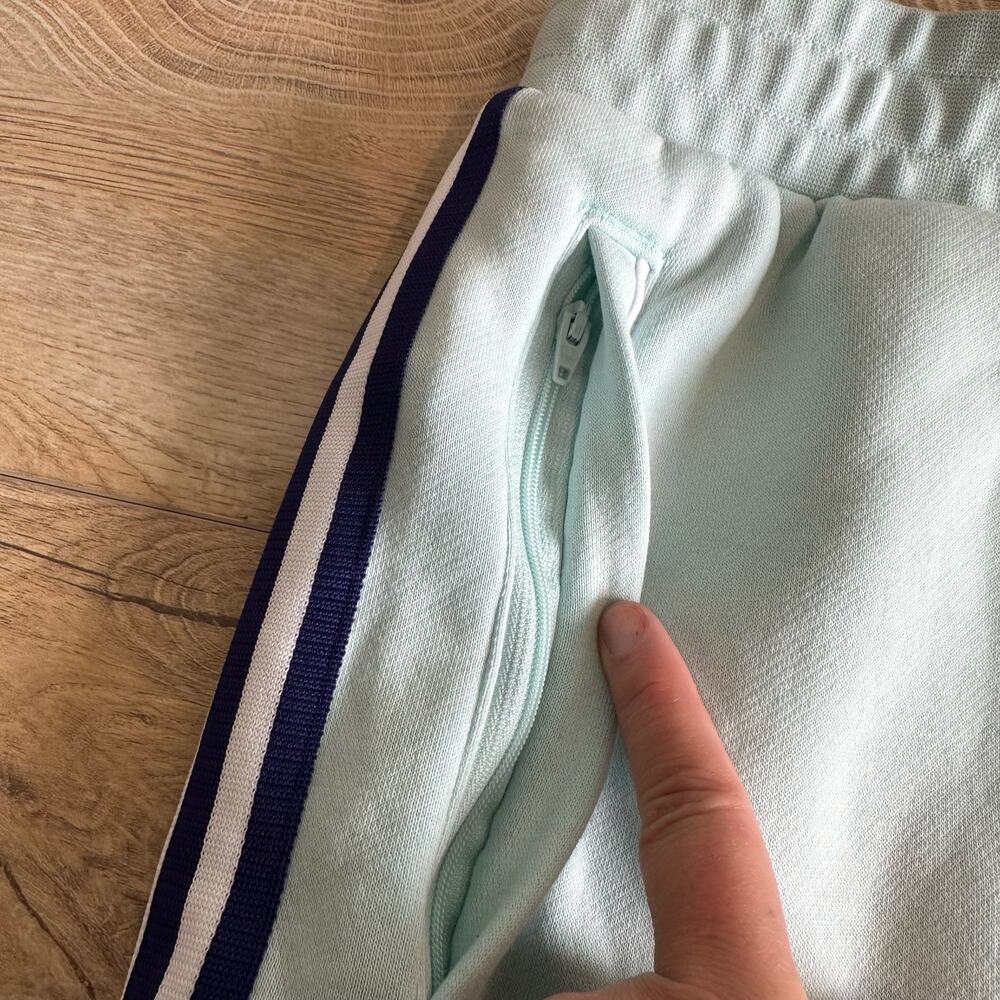 Adidas SST Fleece Shorts Halo Mint/white S - Picture 6 of 10